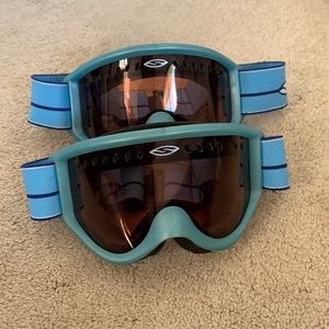 Two Pairs of Smith Ski/Snowboard Goggles for Youth/Kids